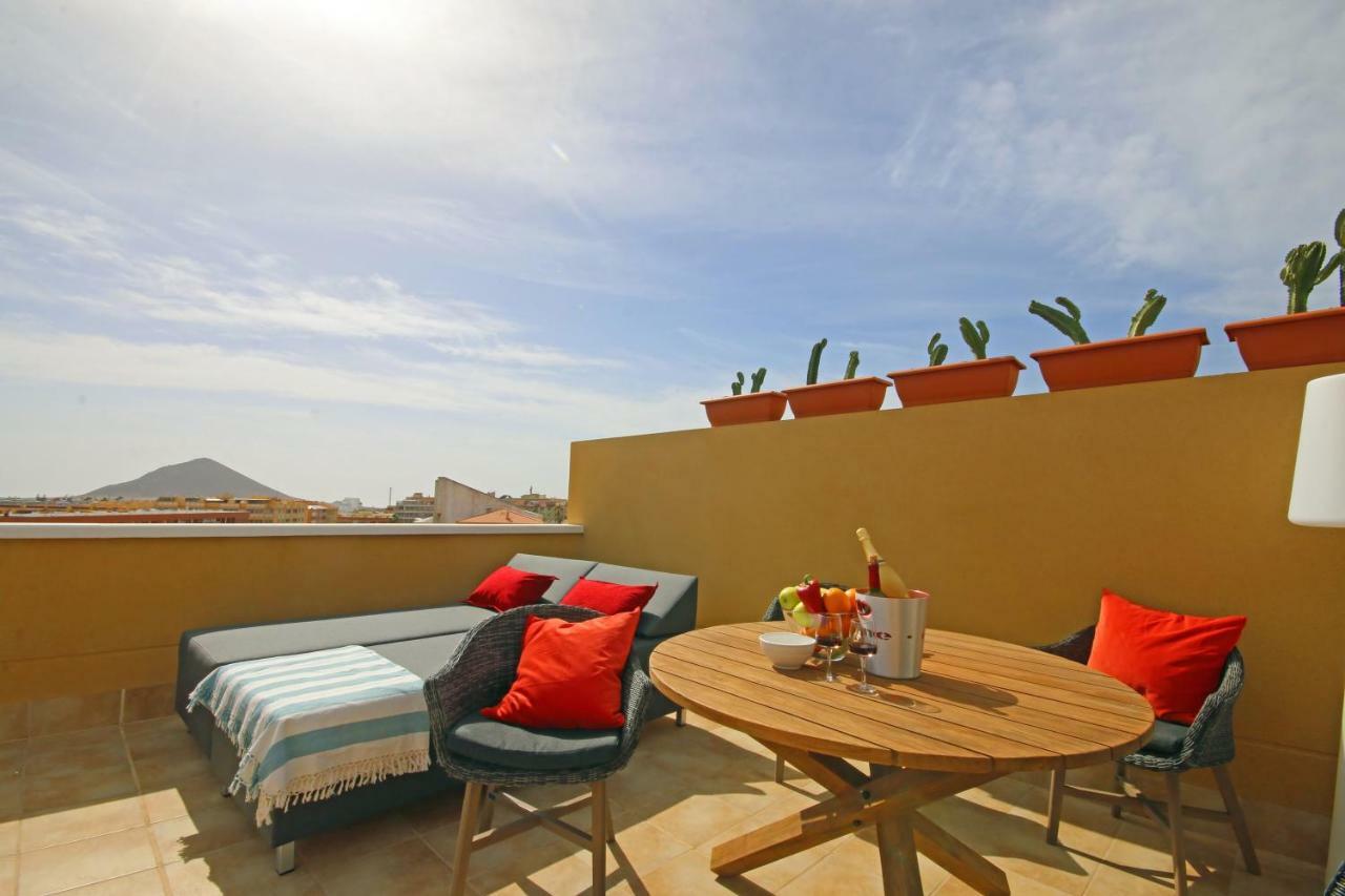Apartamento La Perla By Rentmedano Superb Luxury Duplex, Private Roof Terrace, Ocean View, Pool, Wifi And Parking