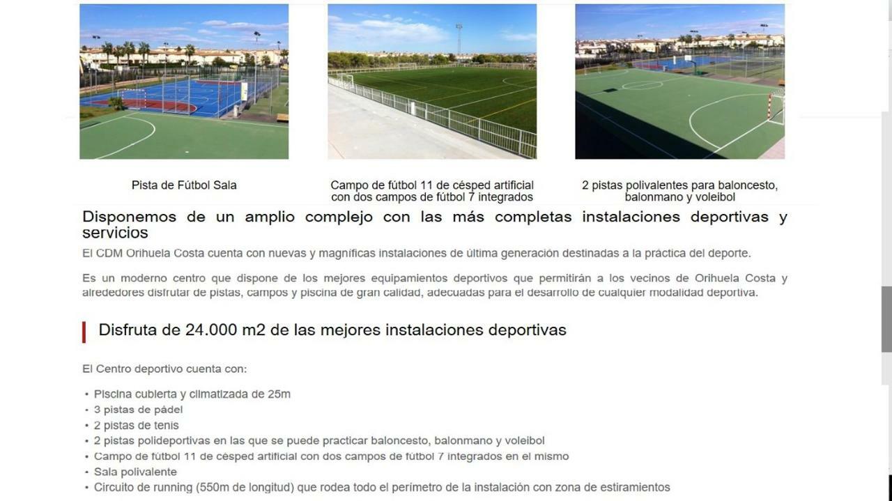 Bungalow Zenia Boulevar * Villamartin (Valencia)