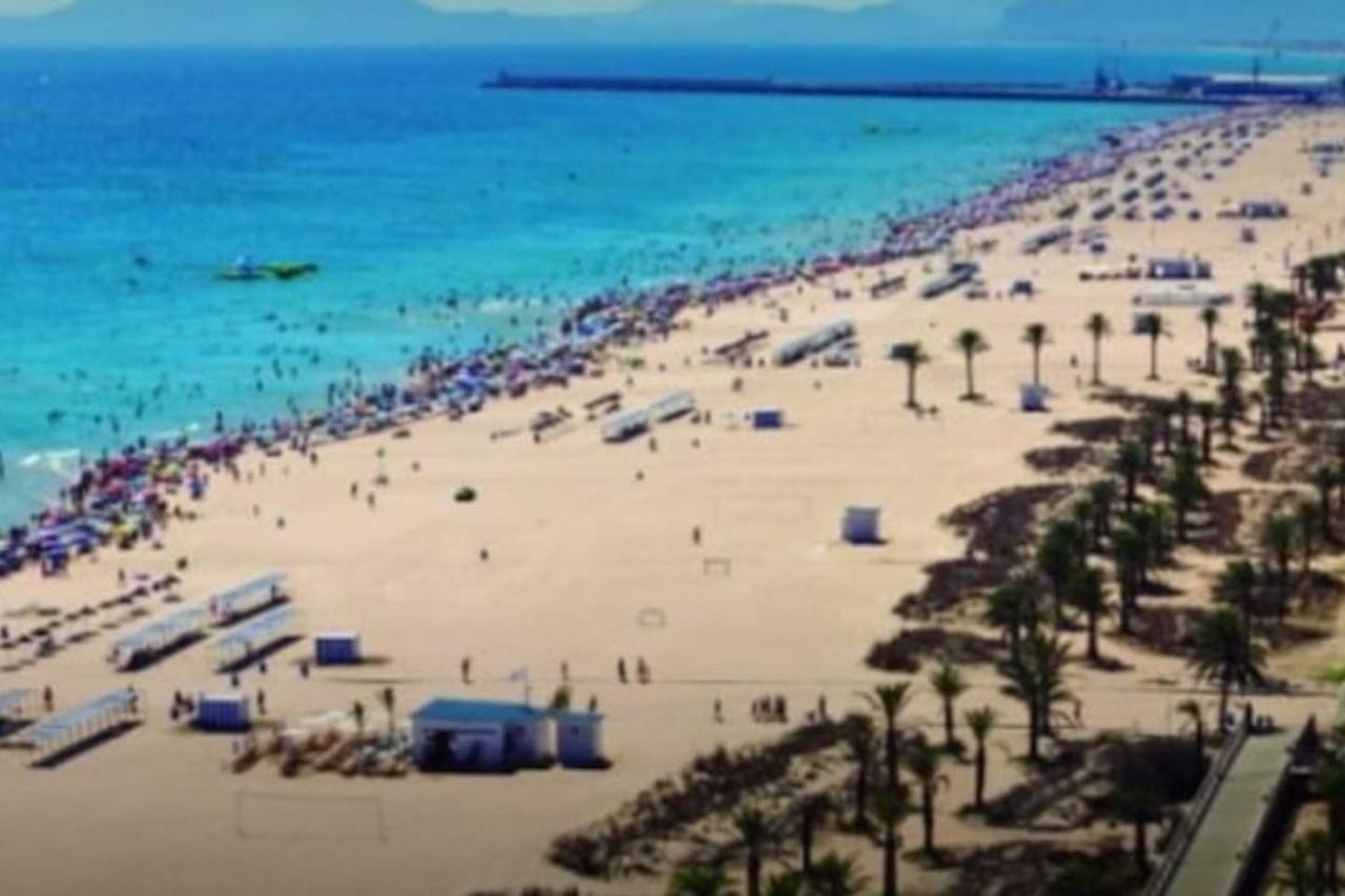 Apartment En Playa Gandia Con Piscina Y Parking *