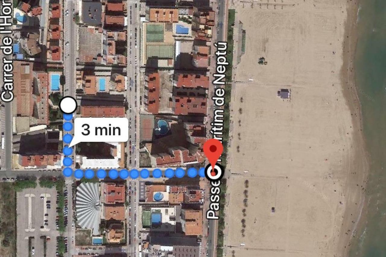 En Playa Gandia Con Piscina Y Parking Apartment