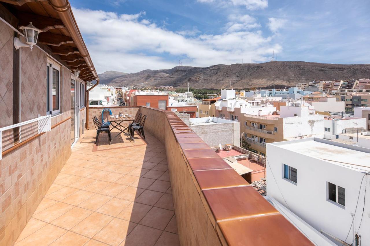 Apartamento Attico Vista Oceano E Citta 3 2 Bagni Wifi Ac Morro Jable (Fuerteventura)