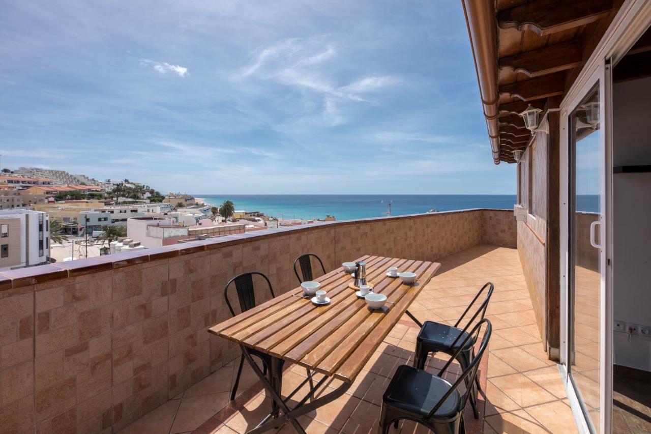Apartamento Attico Vista Oceano E Citta 3 2 Bagni Wifi Ac Morro Jable (Fuerteventura)