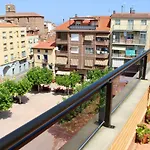 Ático en el centro con terraza y barbacoa