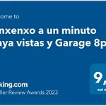Sanxenxo a un minuto playa vistas y Garage 8pax