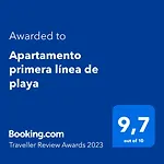 Apartamento primera línea de playa