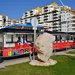 Apartamento Nuevo Centrico En Primera Linea De Playa Con Vistas Al Mar, Piscina, Aire Acondicionado Y Wifi
