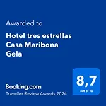 Hotel tres estrellas Casa Maribona Gela