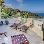 Big Terraced House, 100M To The Beach, With Bbq And Sea View