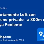 Apartamento Loft Con Terreno Privado Y Parking Compartido - A 800M De Playa Poniente