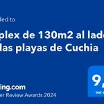 Duplex de 130m2 al lado de las playas de Cuchia