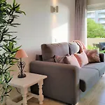 Lovely Sea And Garden View Apartment Benalbeach