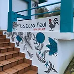 La Casa Azul, Un Oasis De Calma, Vistas Impresionantes Con Piscina, Saltador, Barbacoa Y Acceso Al Rio Ason
