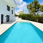 Calpe Villa Lujo Playa Piscina Jardin Barbacoa Ideal Familias Y Grupos