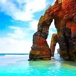 Apatamento Playa Catedrales Con Terraza & Parking I