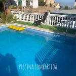 Casita Rural La Rosa De La Huerta Con Chimenea Interior
