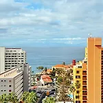 Sunny Oceanview Studio Apartment In Costa Adeje