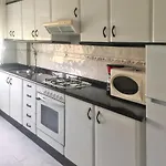Spacious Apartment In Laxe With Balcony