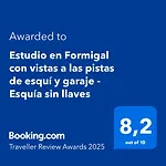 Estudio en Formigal con vistas a las pistas de esquí y garaje