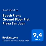 Beach Front Ground Floor Flat Playa San Juan