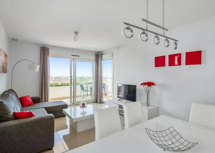 Spacious Apartment In Orihuela With Sea View