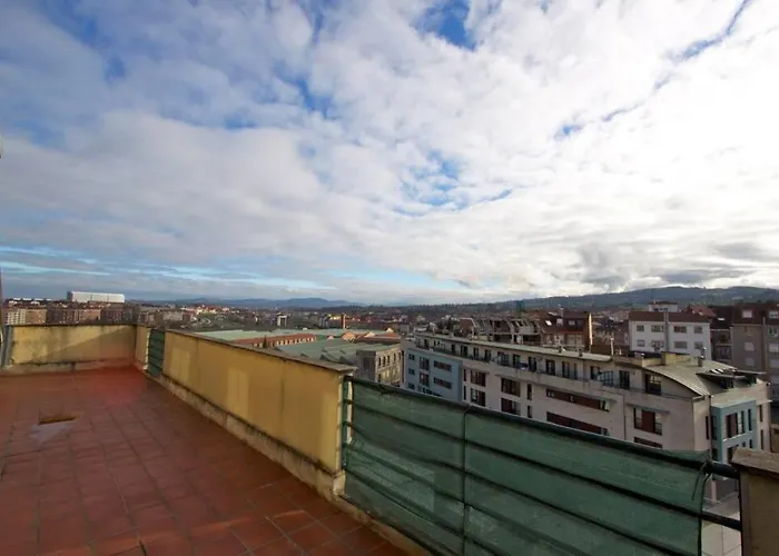 Atico Centro Oviedo 3Hab+Garaje+Terraza+Wifi