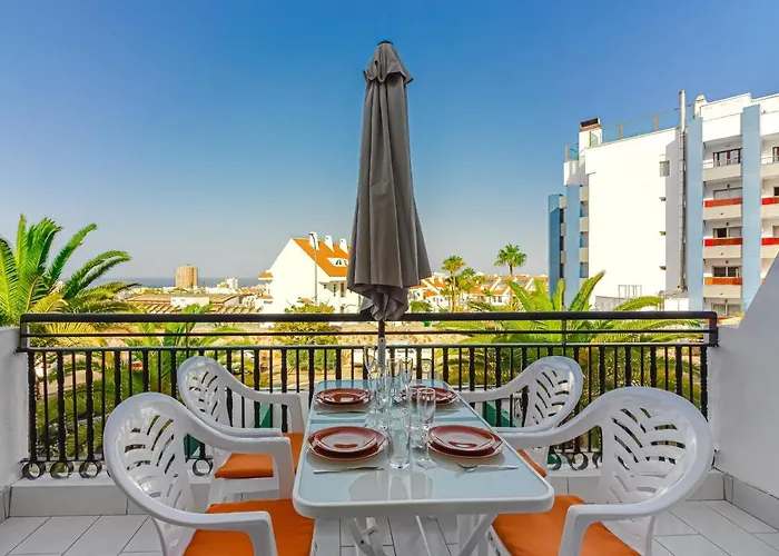 Sea View Los Cristianos Pool Modern Apartment