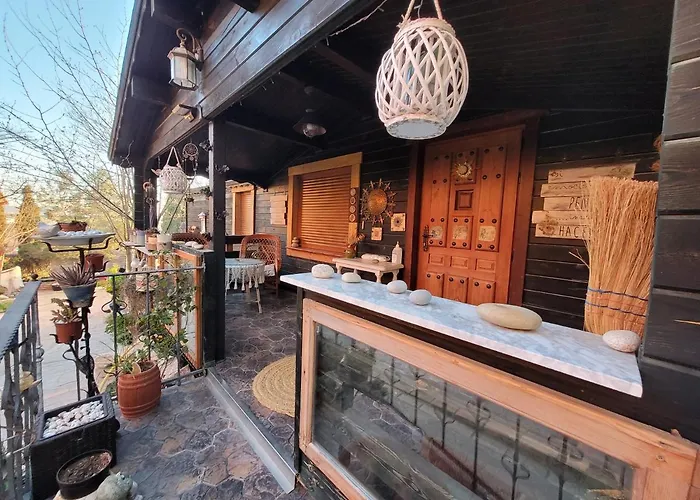 Casa de madera luz de Carlota