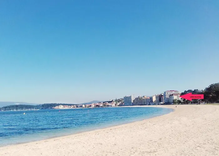 Apartamento Con Vistas Al Mar En La Playa De Vilagarcia - O Feitizo