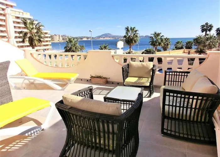 0E M2 1ª Linea Con Terraza Grande Y Vistas Al Mar