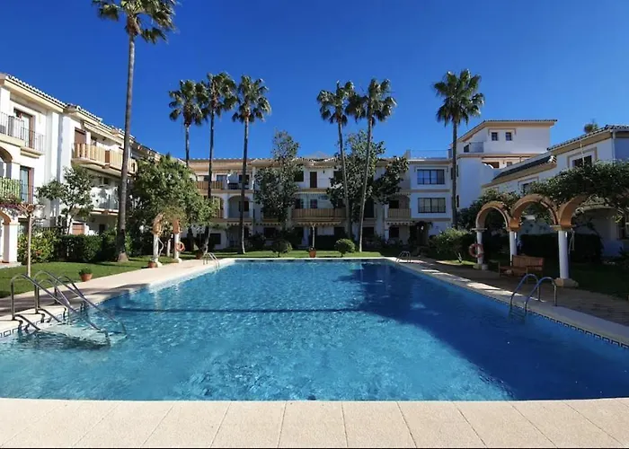 Lovely Apartment In Denia; El Patio