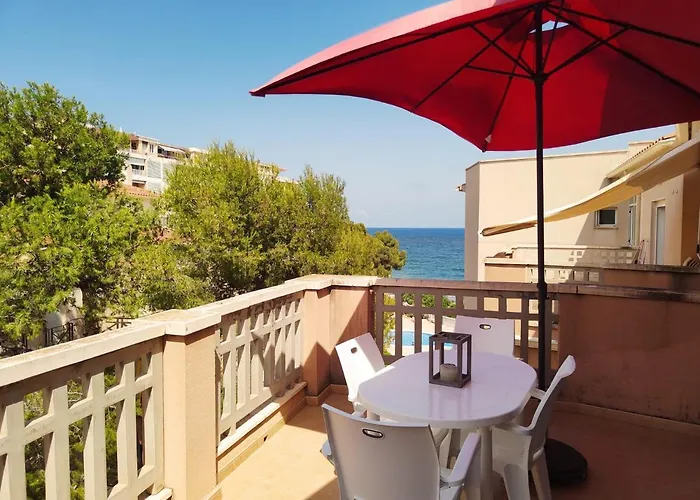 Apartamento Con Aire Acondicionado Primera Linea Mar