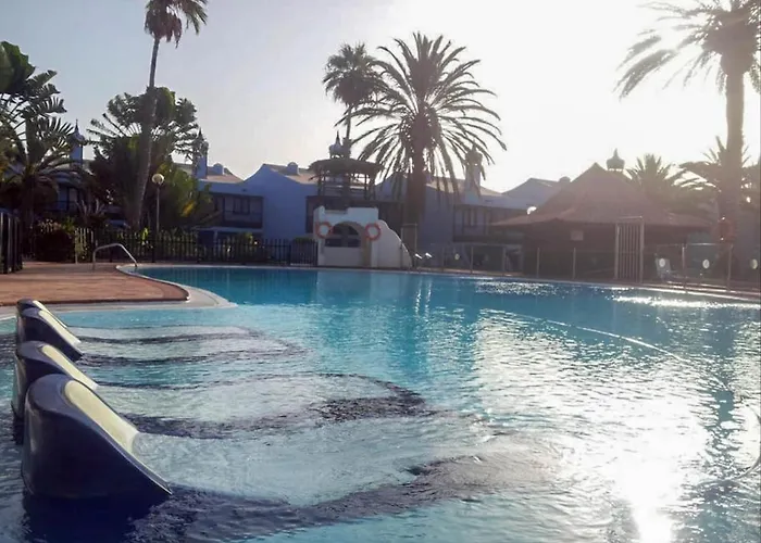 Bungalow terraza piscina playa cerca