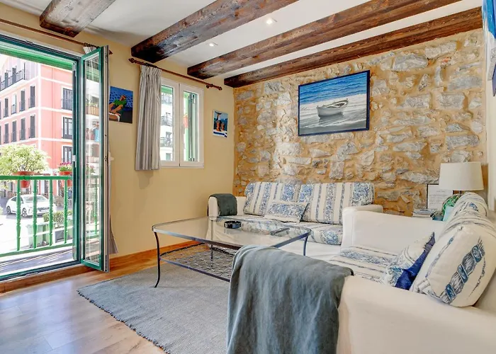 Maravilloso Apartamento, Hondarribia, Terraza, 4Pax