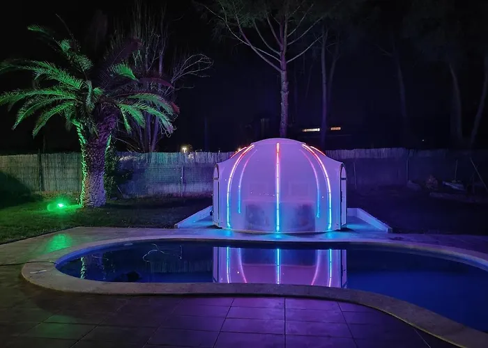 Casa de sol, piscina y jacuzzi en Comunidad de Madrid