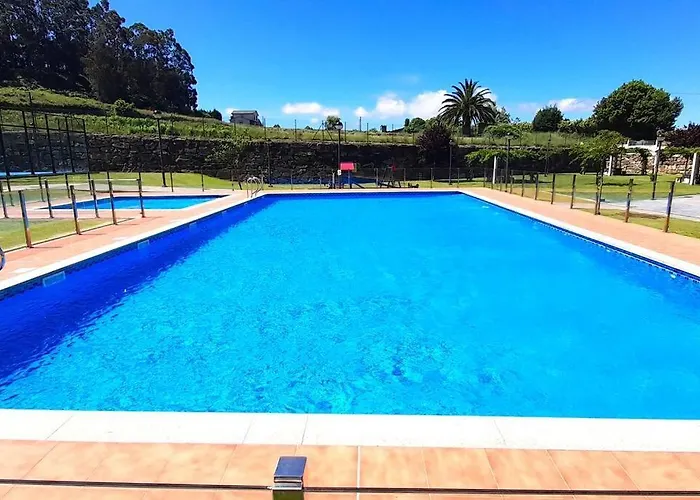 Apartamento Playa Foz Con Jardin Y Piscina