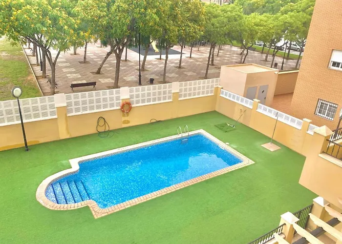 Casa Tino 500M Playa Terraza Garaje Piscina