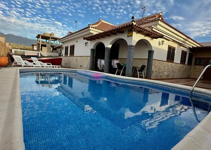 Casa Con Piscina En Tenerife - Vista Mar Y El Teide