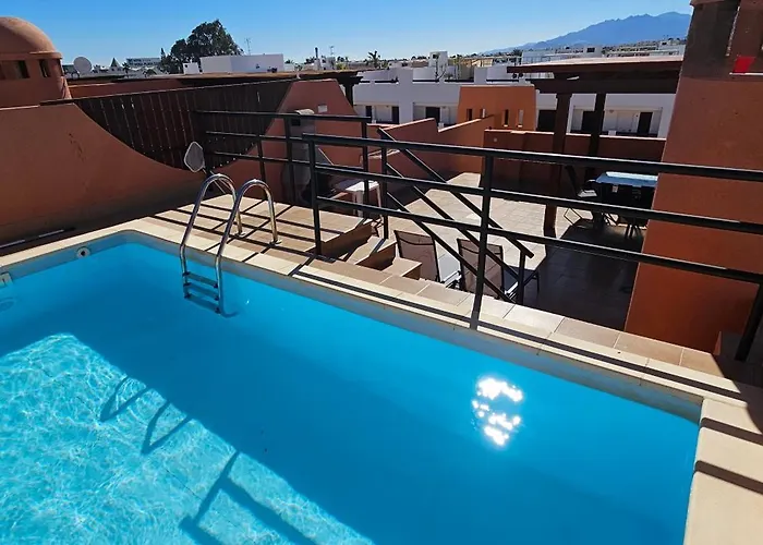 Homes Of Spain, Apartamentos Paraiso, Ed Tahiti, Atico A A Pie De Playa, Piscina Privada En Solarium, Wi-Fi
