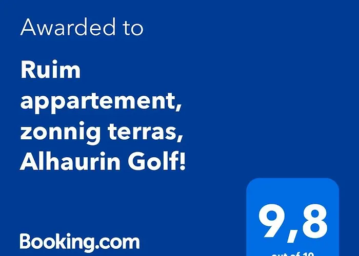Ruim Appartement, Zonnig Terras, Alhaurin Golf!