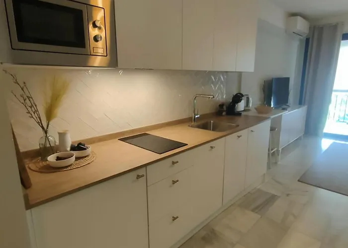 Central & Renovated Studio With Pool In Puerto Banus