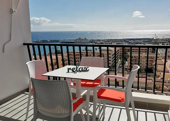 Los Cristianos Achacay Appartement Standing Vue Panoramique