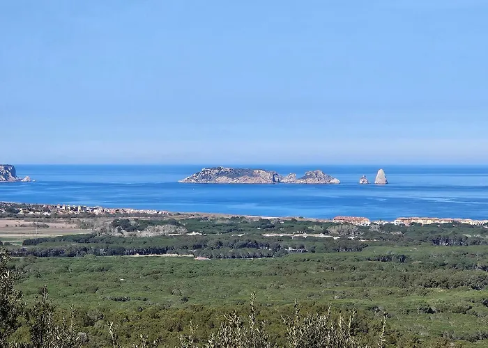 Montagne Vue Panoramique Sur Mer