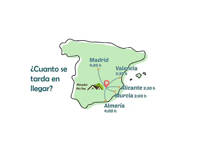 Casa Rural Mirador Del Rio Tus, En Yeste