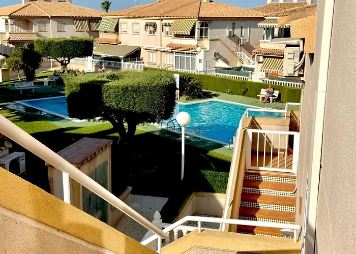 Apartment With Big Swimming Pool In La Mata, Torrevieja