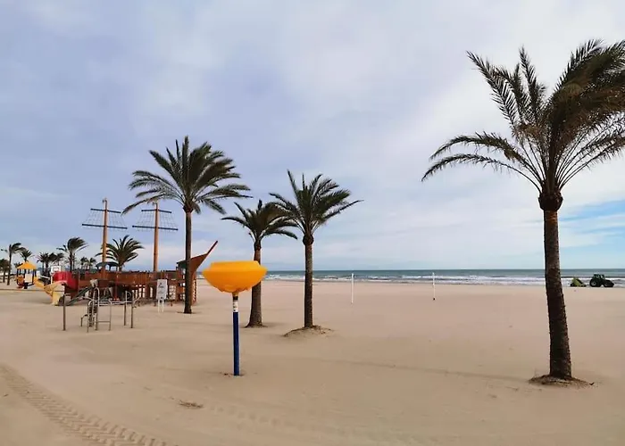 Playa Gandia Segunda Linea ,Vistas Al Mar