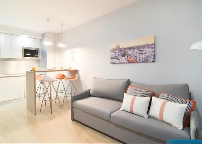 Apartamentos Amoblados Centro Madrid Totalmente Equipado