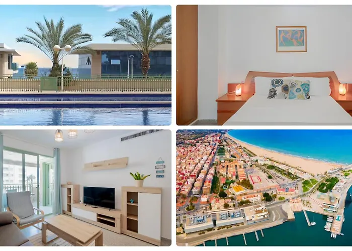 Apartamento Playa Patacona Con Parking