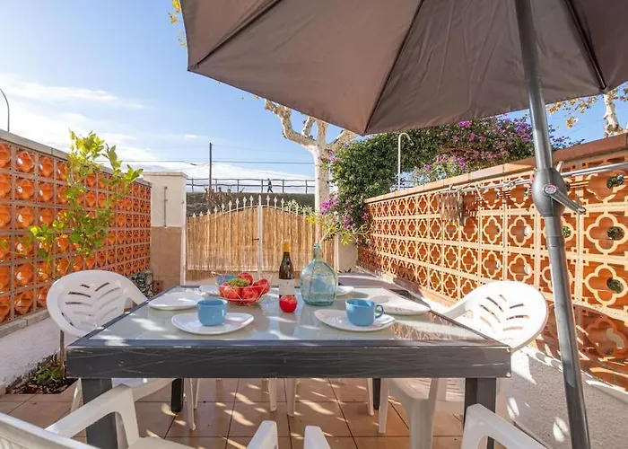 House Duplex In The Beach With Barbaque & Two Terraces One With Views