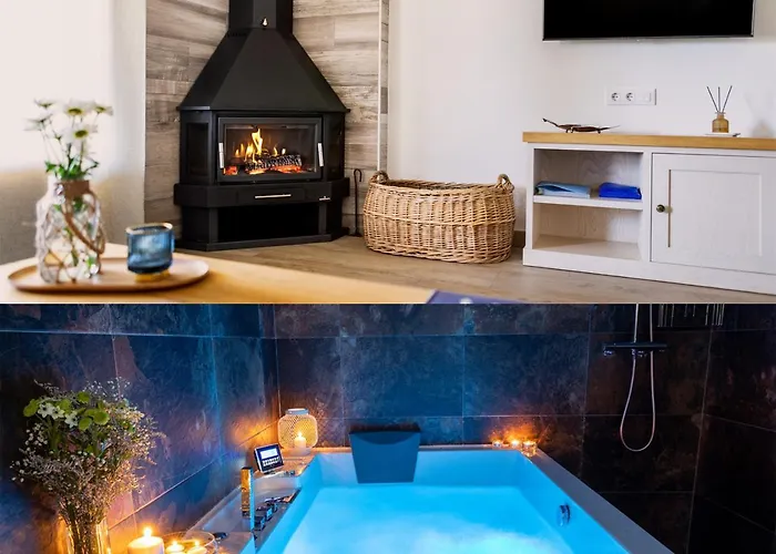 Apartamentos rurales Posada de Monfragüe con jacuzzi