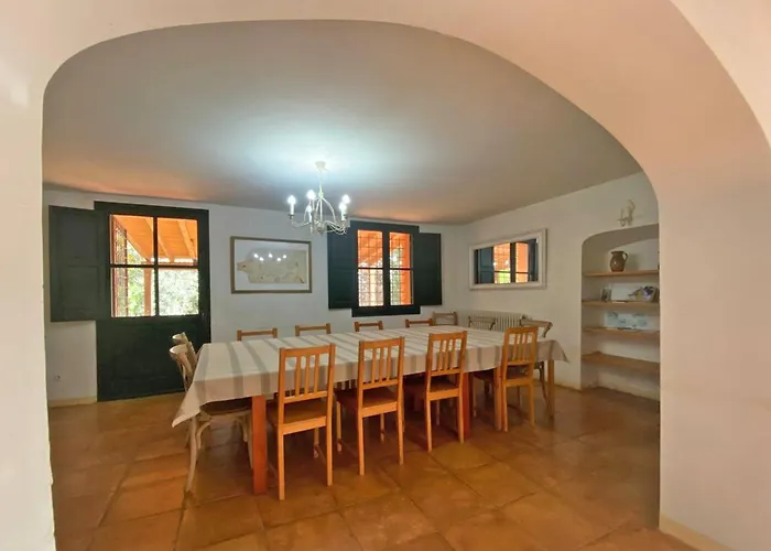 Casa De Campo Hostal Nou En Crespia Con Piscina